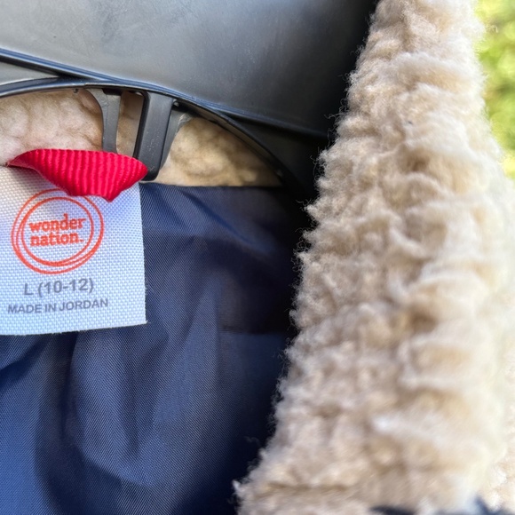 Wonder Nation Boys’ Sherpa Fleece Vest – Size 10/12 - Picture 5 of 7